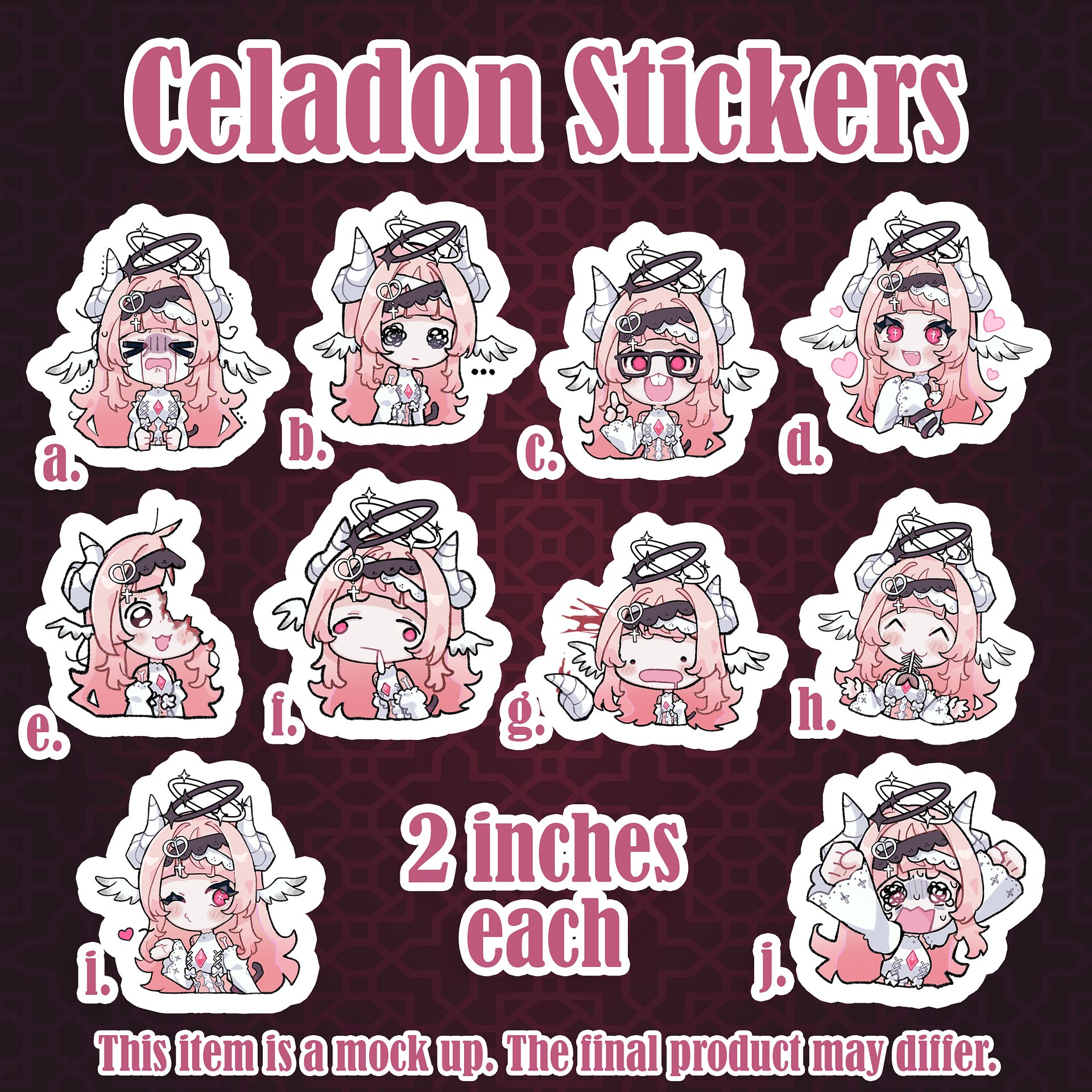 Celadon Stickers [PREORDER] product image (2)