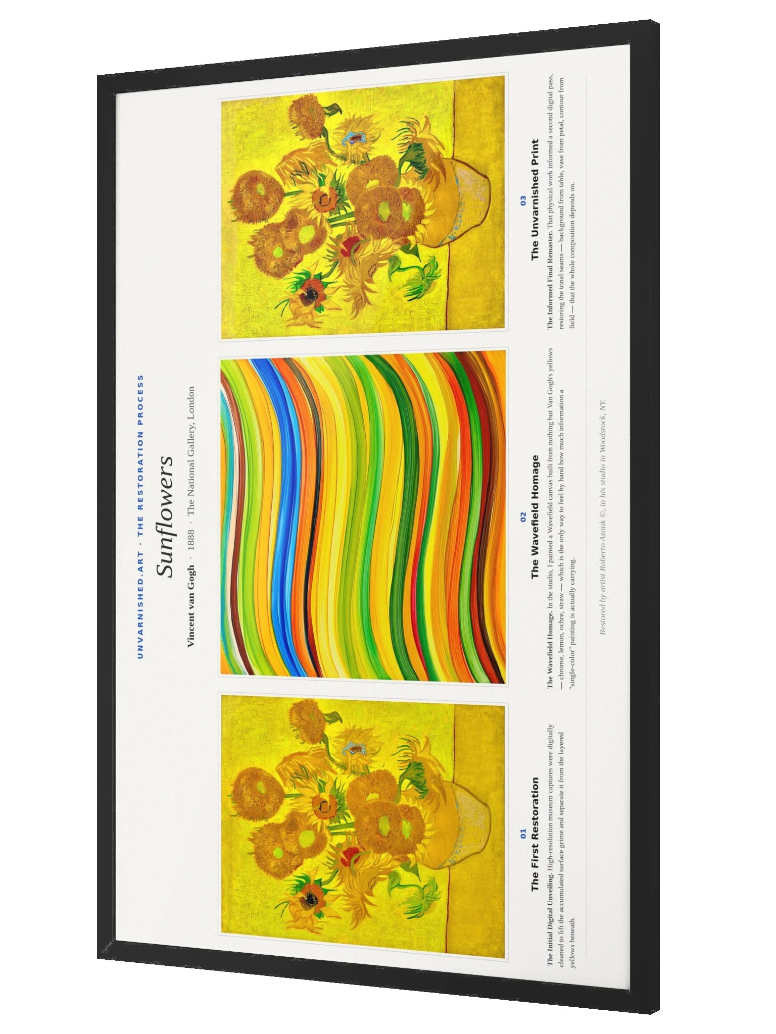 Sunflowers — Framed Process Poster product image (3)