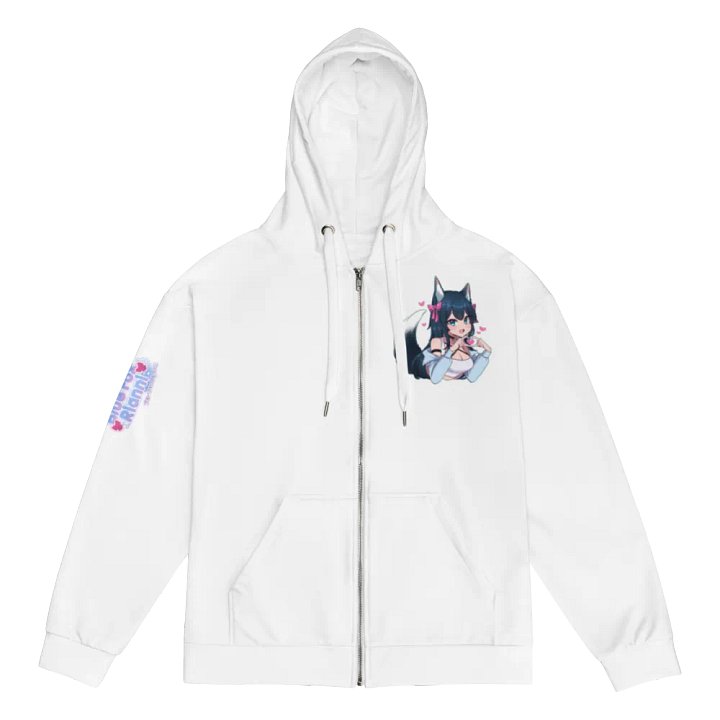 Blue Fox Hoodie - White product image (1)