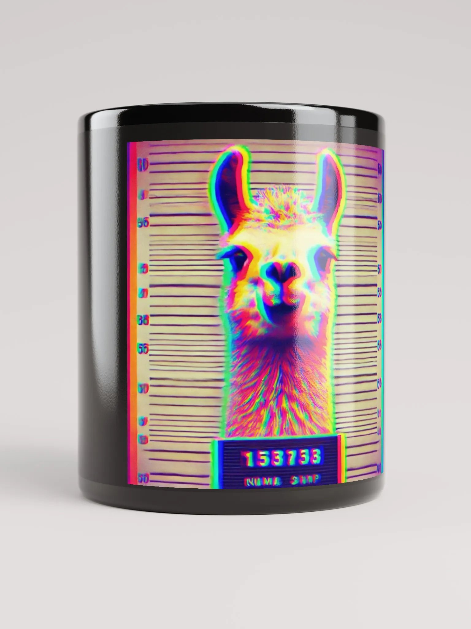 pr0bllama Mugshot Mug product image (9)