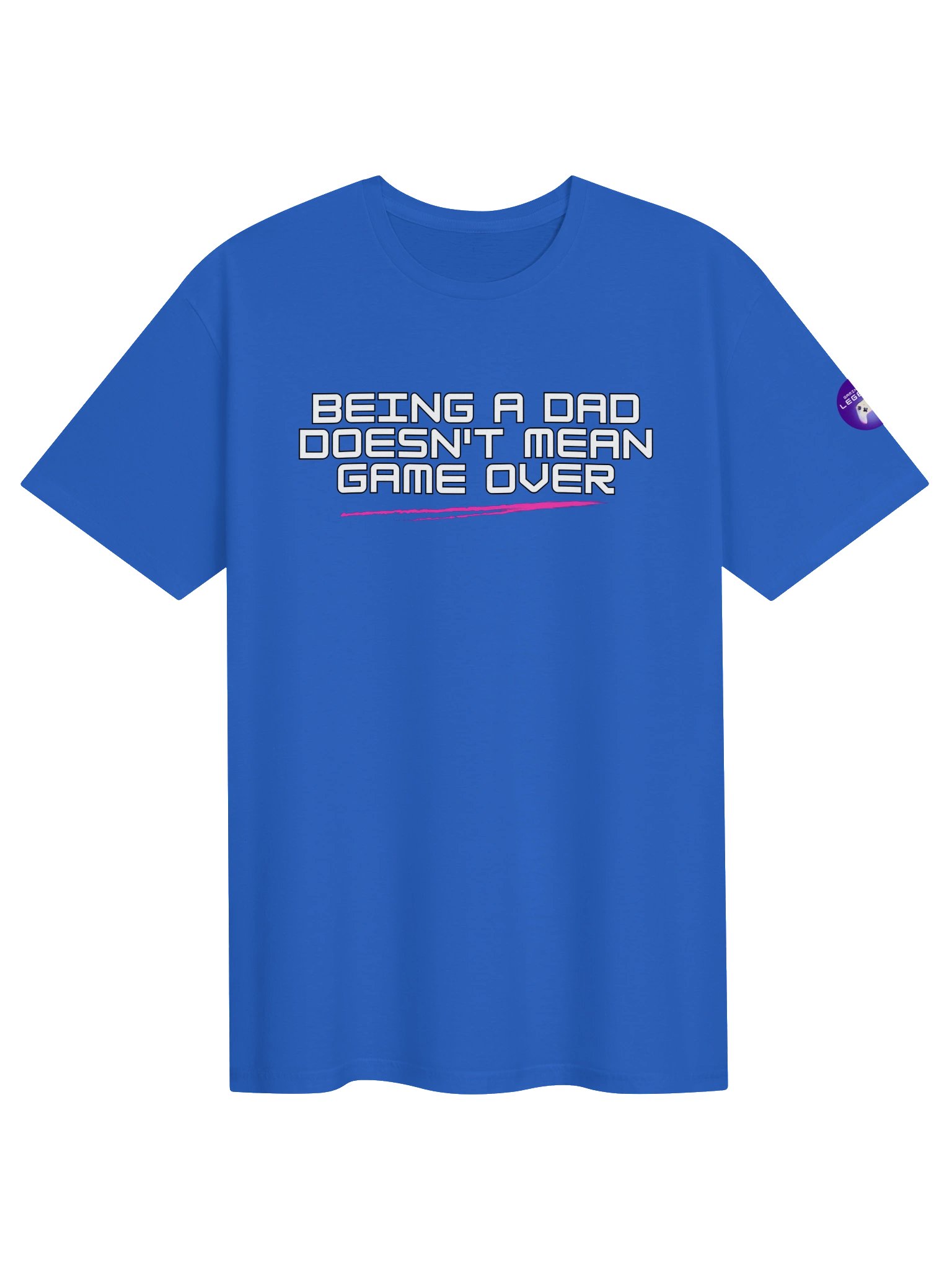 Gaming Dad Legends Official T-Shirt (Limited Edition Blue) product image (1)