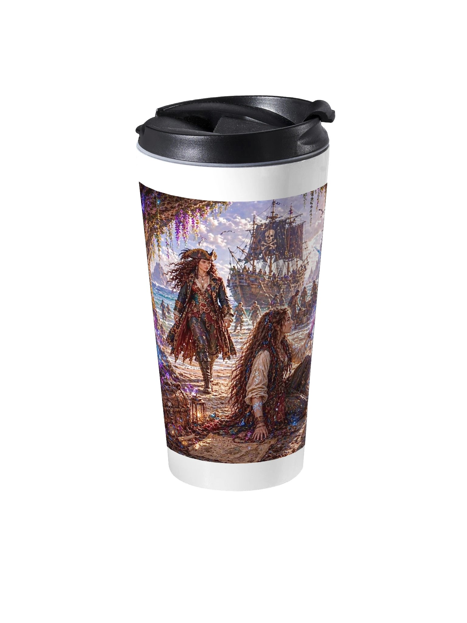 Pirate Unicorns - Cave Discovery Travel Mug product image (2)
