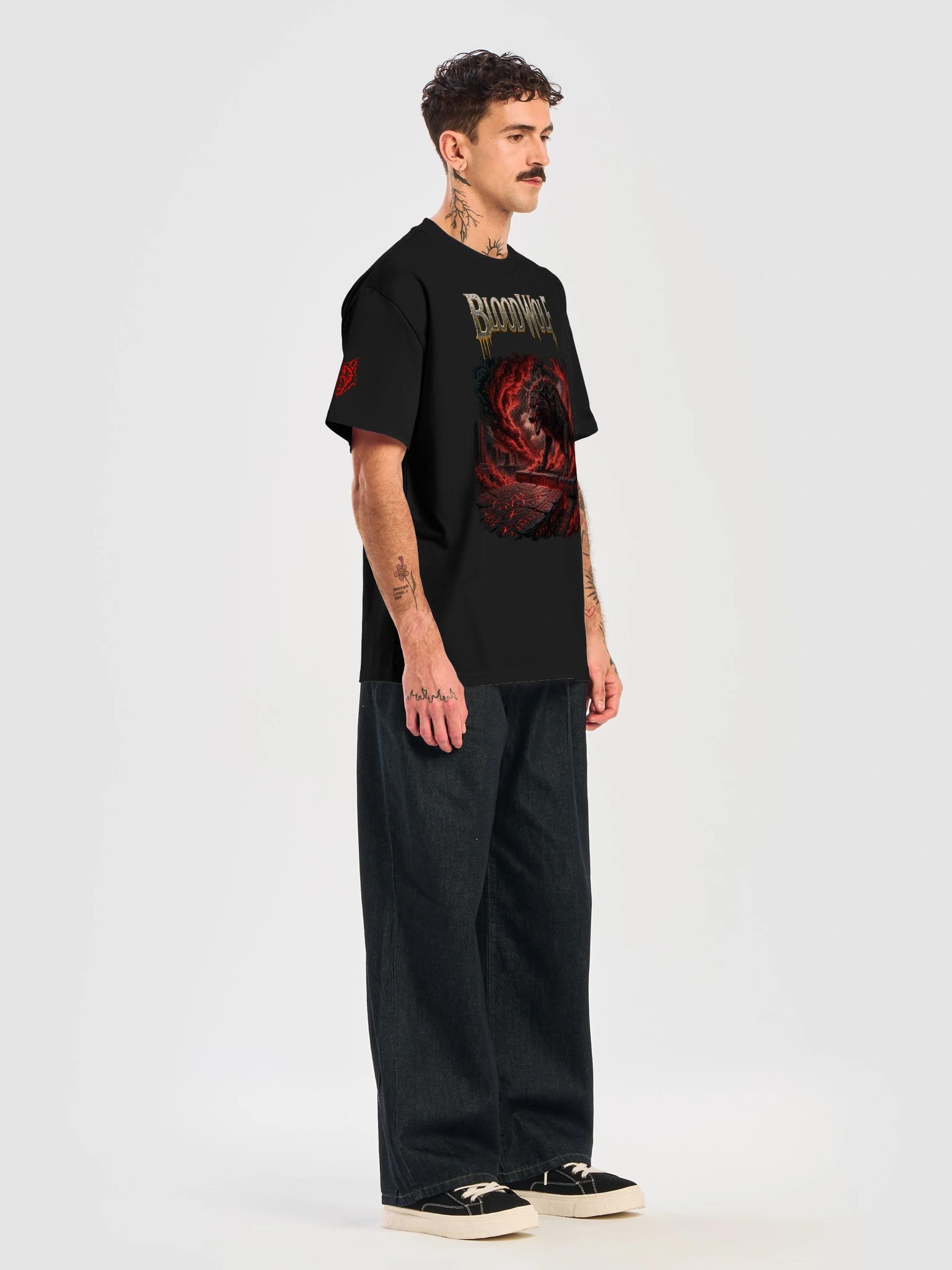 BLOODWOLF Dark Fantasy Heavy Tee product image (26)