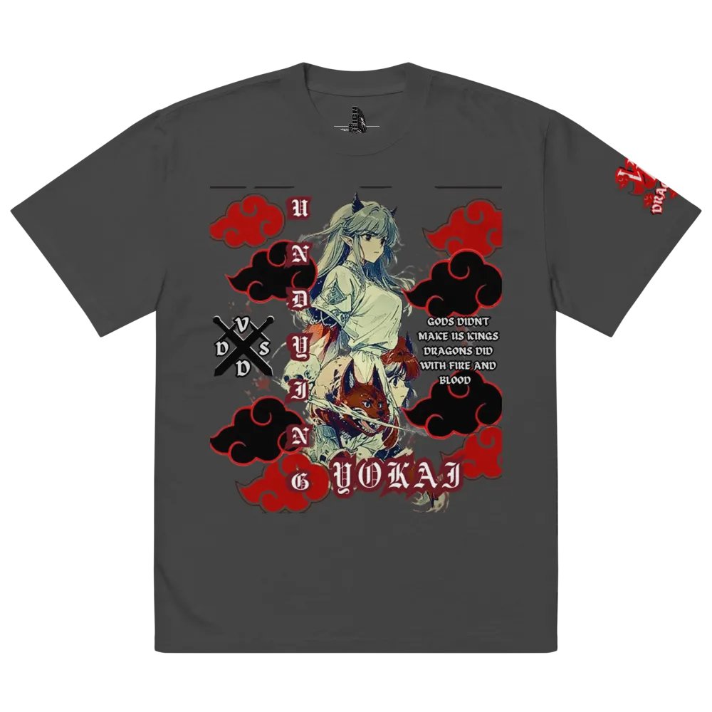 UNDYING YOKAI OVERSIZED TEE product image (10)