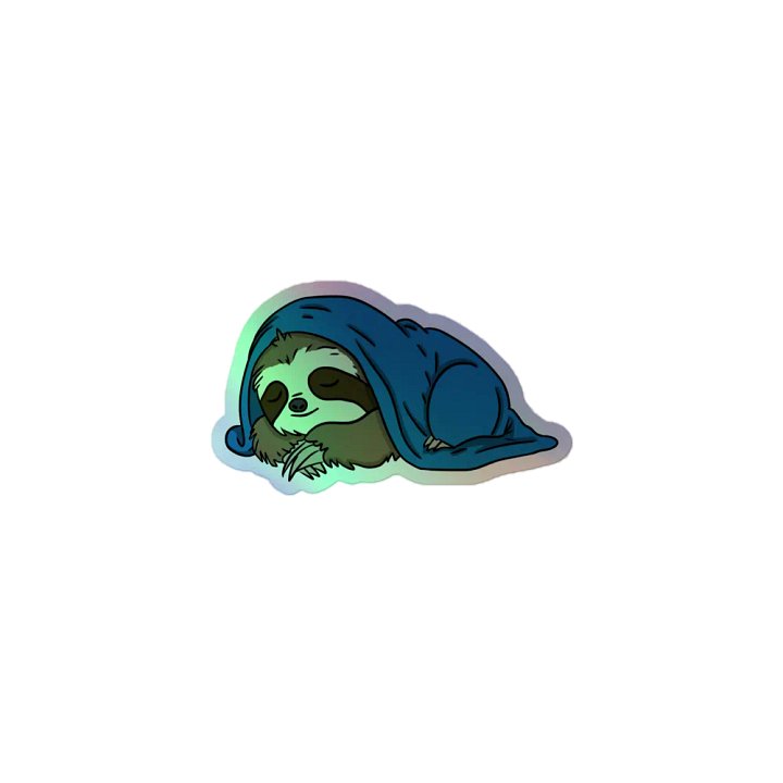 Holographic Sticker Sheet - Sleep product image (1)