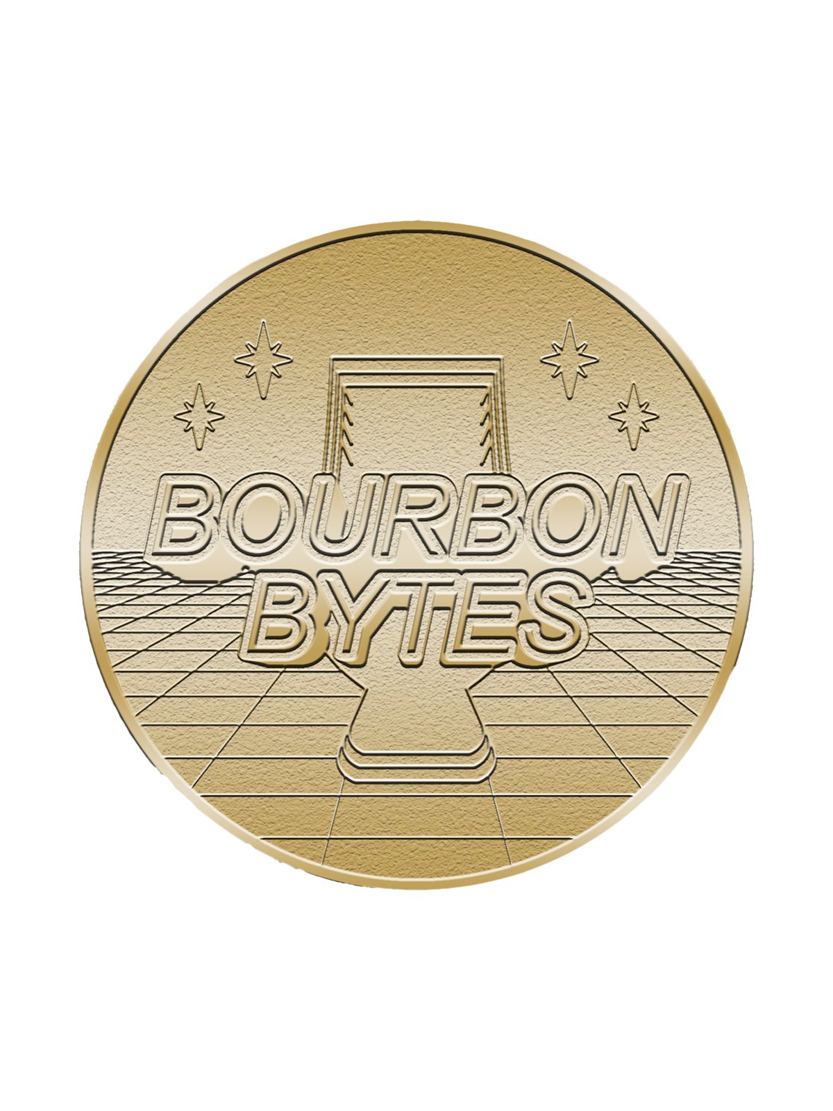 Bourbon Bytes Challenge Coin product image (1)