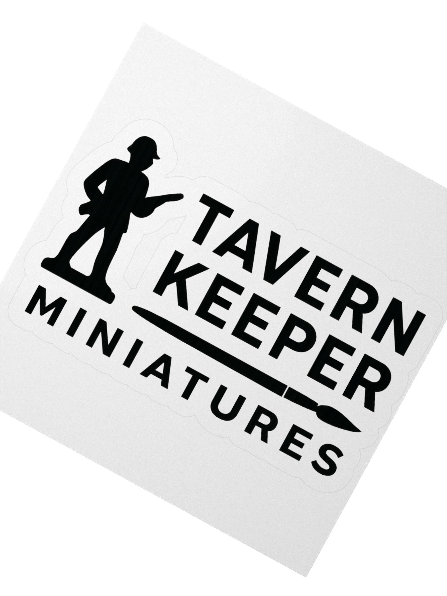 Tavern Keeper Miniatures Logo Sticker product image (2)