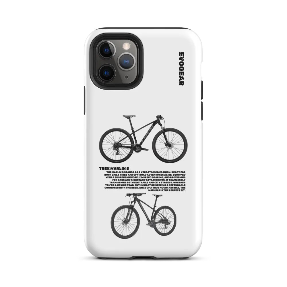 White Trek Marlin 5 iPhone Case product image (49)