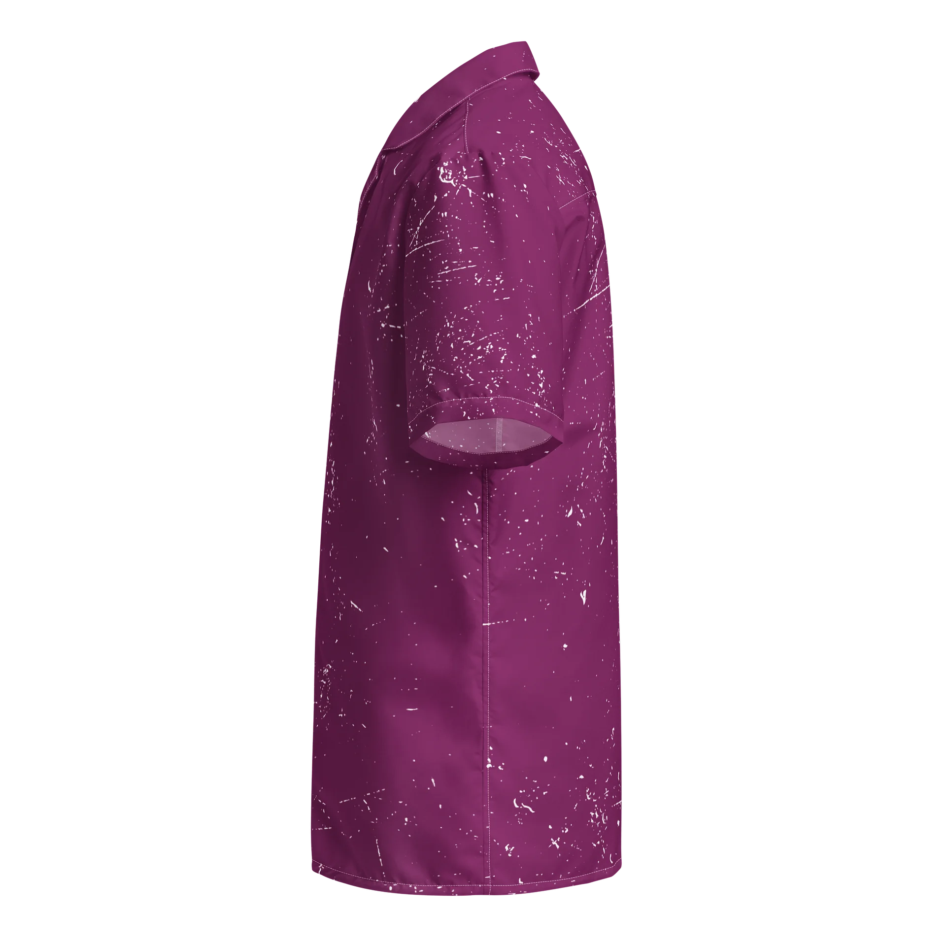 "A39" Magenta Speckle Hawaiian Shirt product image (3)