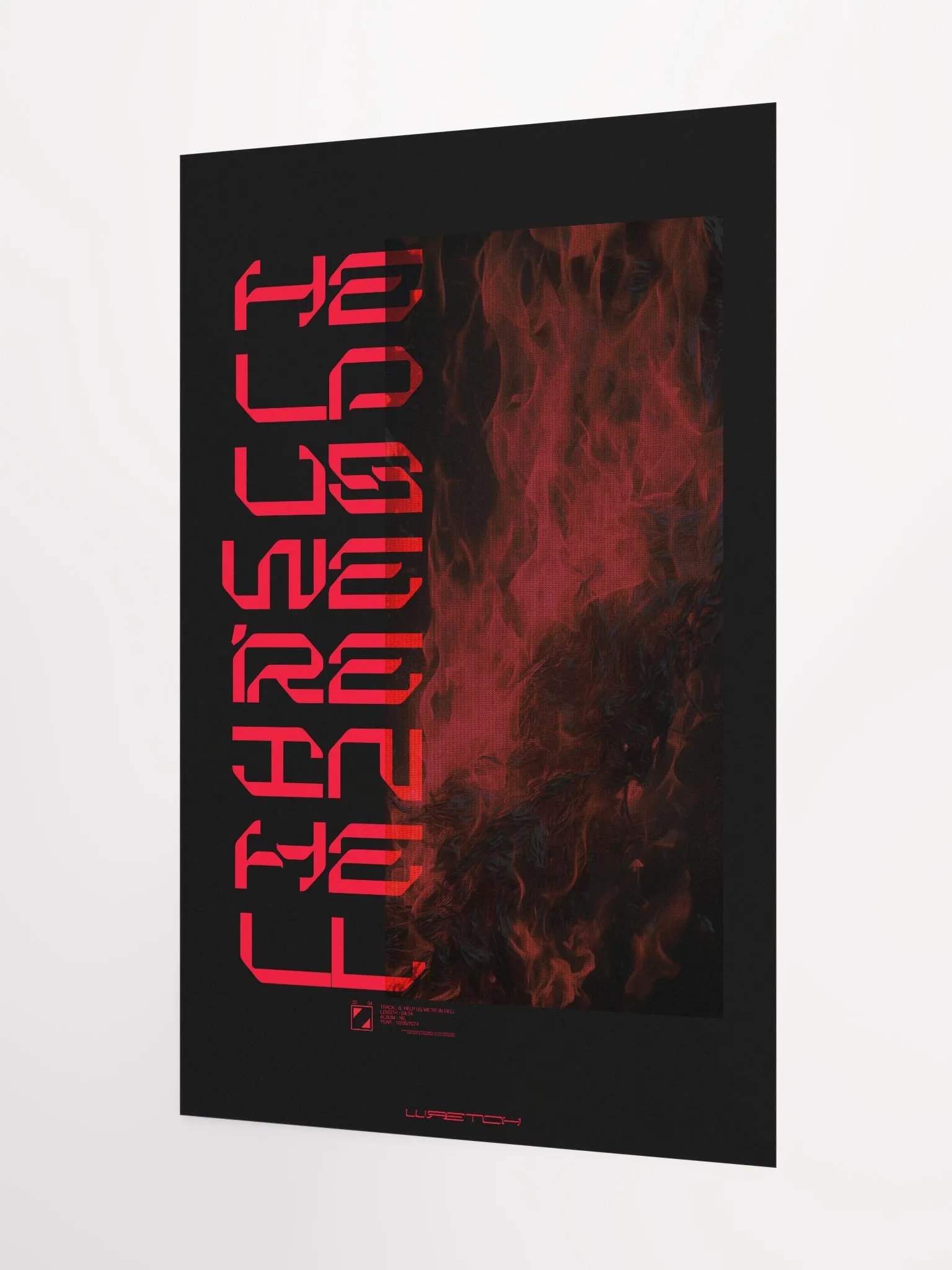 Help Us We're In Hell Print product image (3)