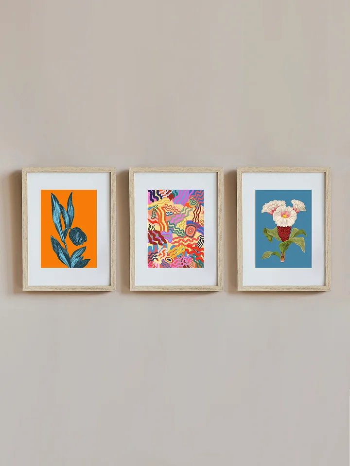 Bold Colourful Triptych product image (1)