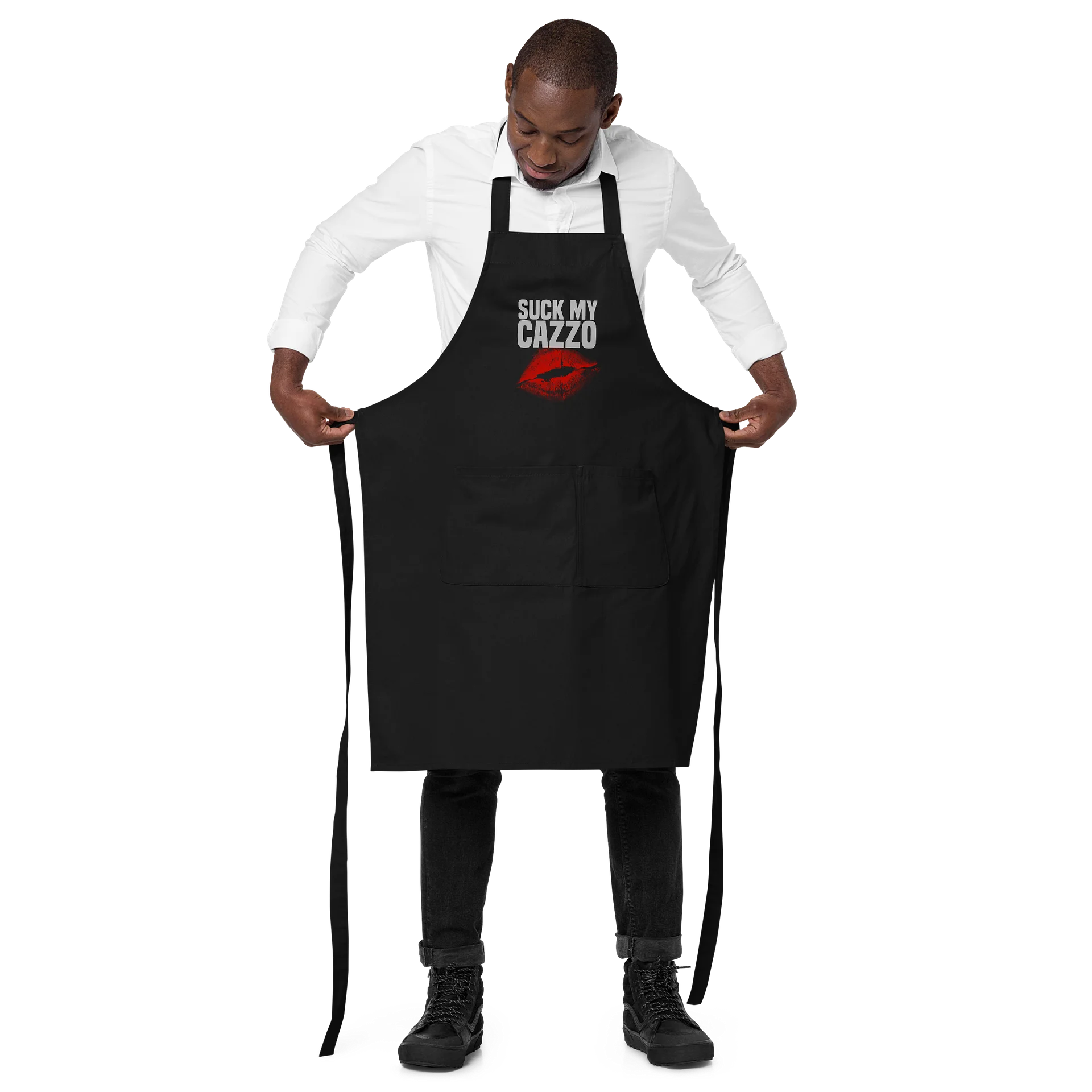 SUCK MY CAZZO apron product image (2)