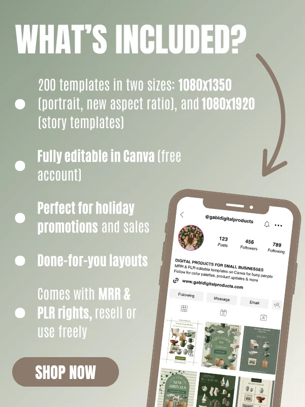 Interior Design Instagram Post Templates (Canva) product image (7)