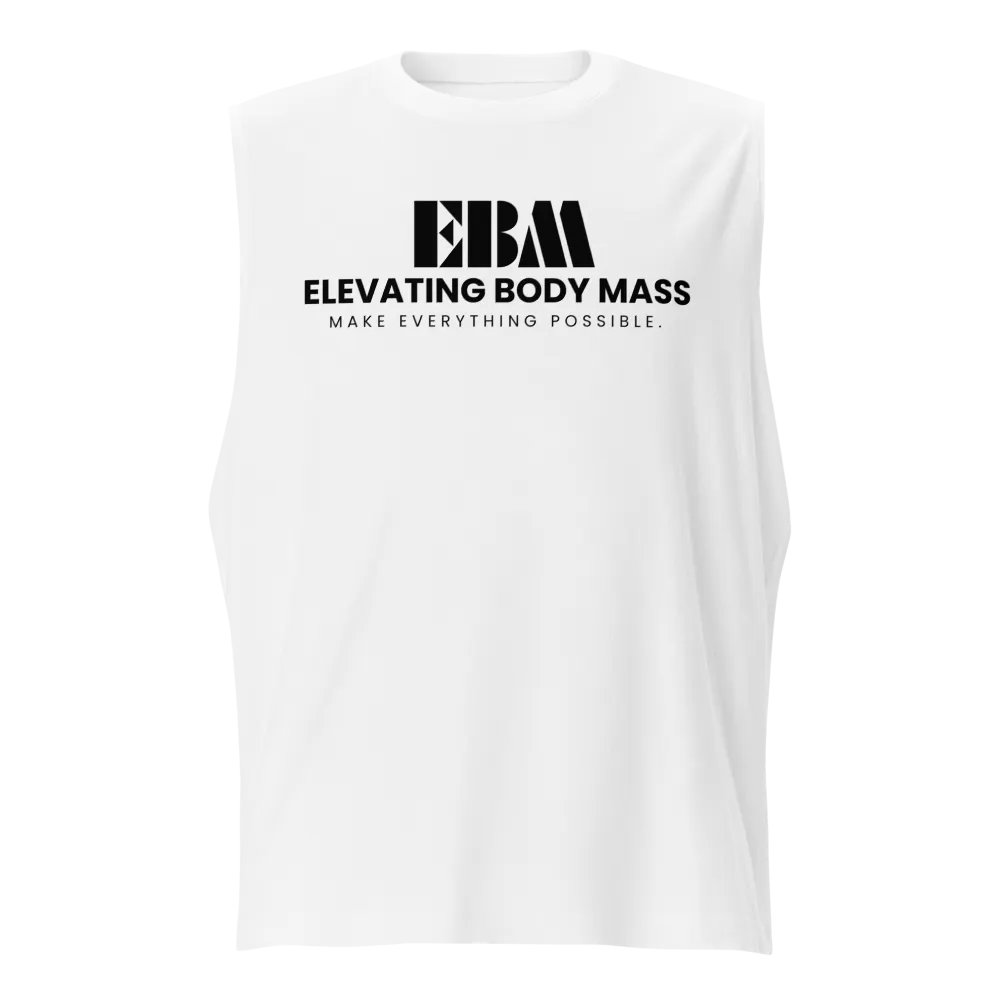 EBM Muscle Tank (Black Logo) product image (1)