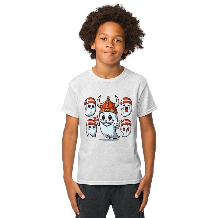 Danish Viking Ghosts Expressive Youth Tee product image (8)