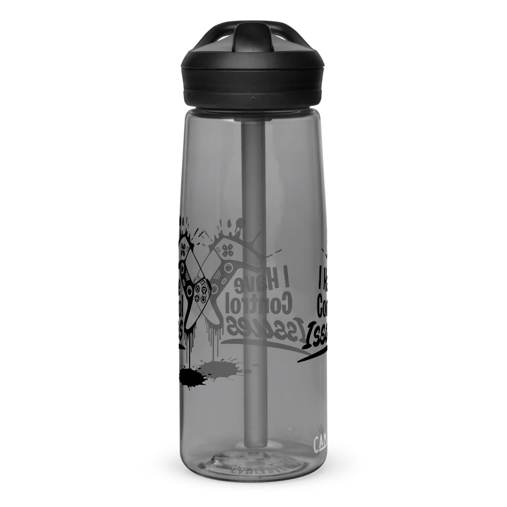 Gamer Control Issues Reusable Water Bottle product image (6)