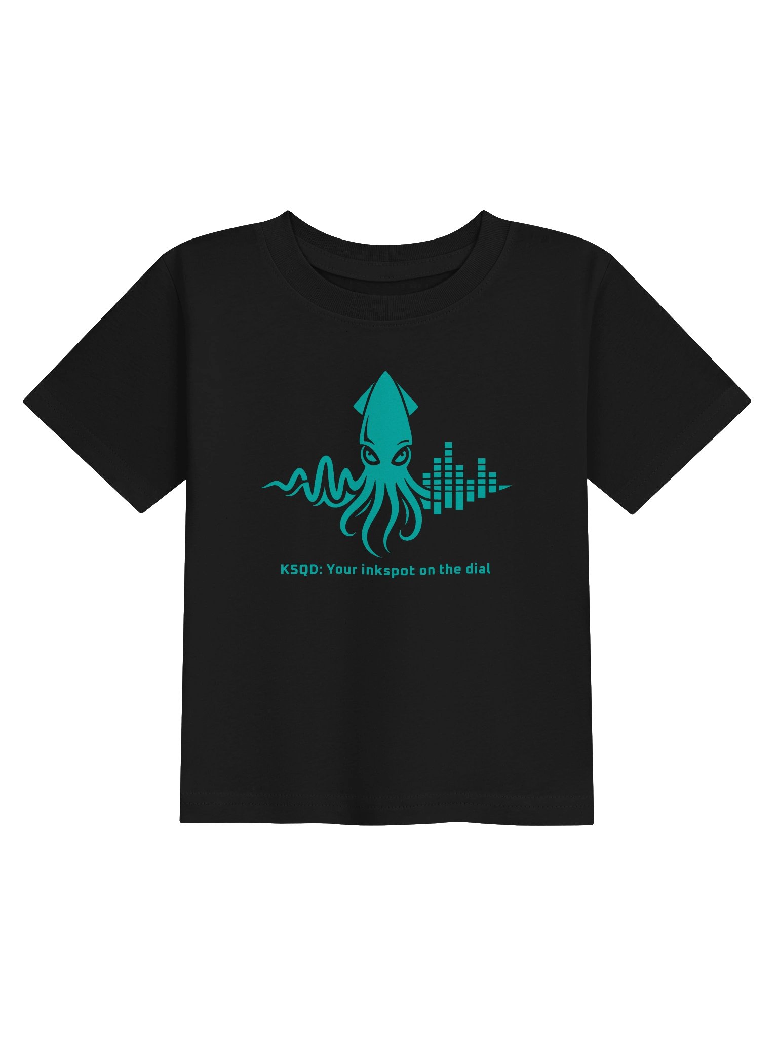 KSQD “Little Squid Beats” Baby Jersey T-Shirt (Black Edition) product image (2)