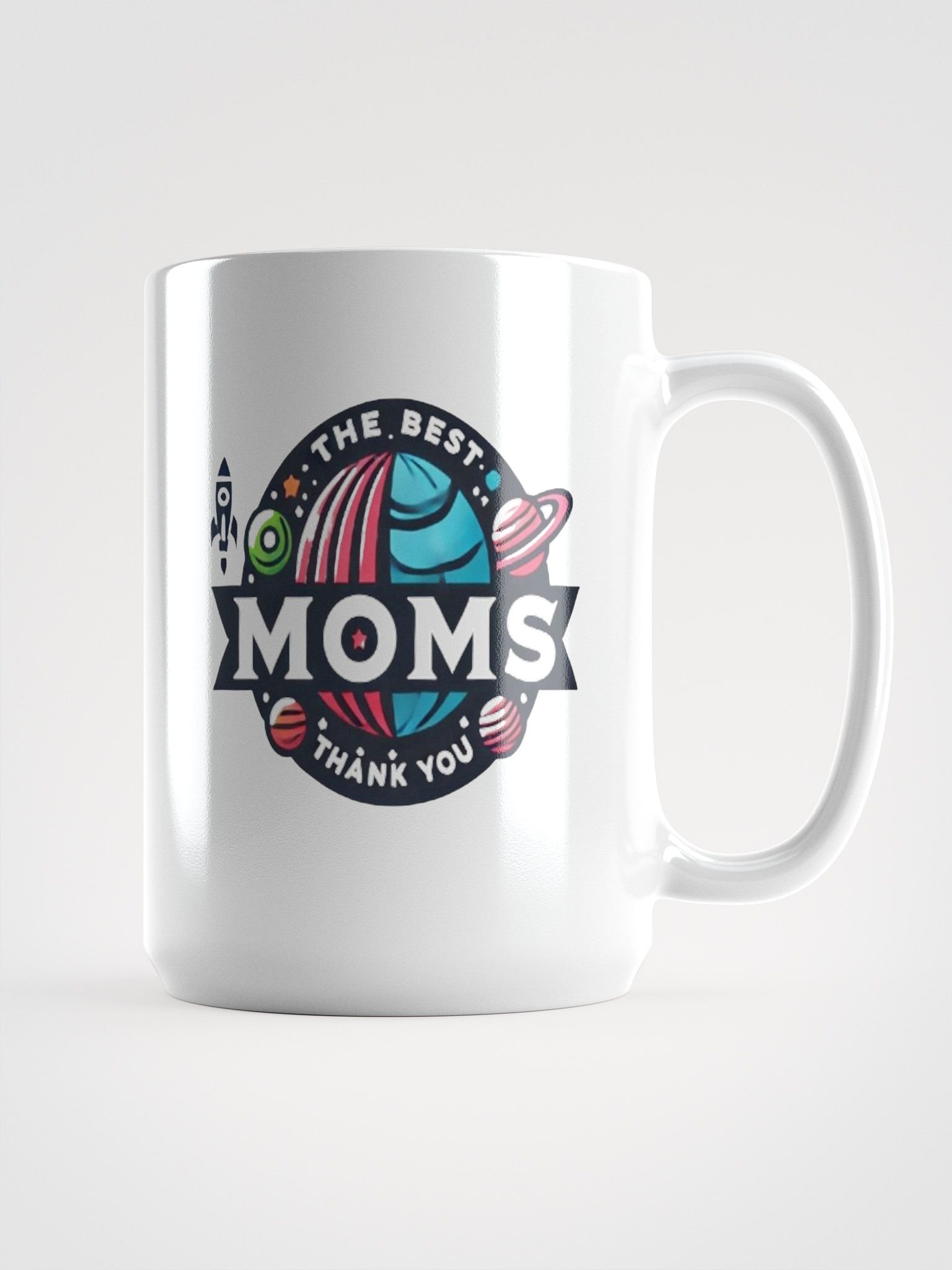 Galactic Thanks White Glossy Mug product image (1)