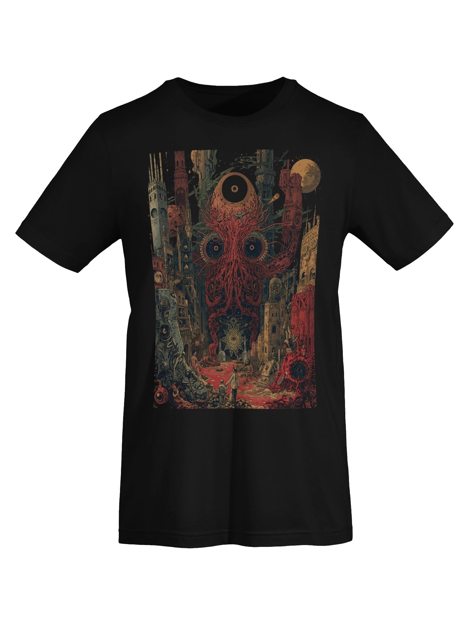 Ethereal Cityscape Lightweight T-Shirt product image (4)