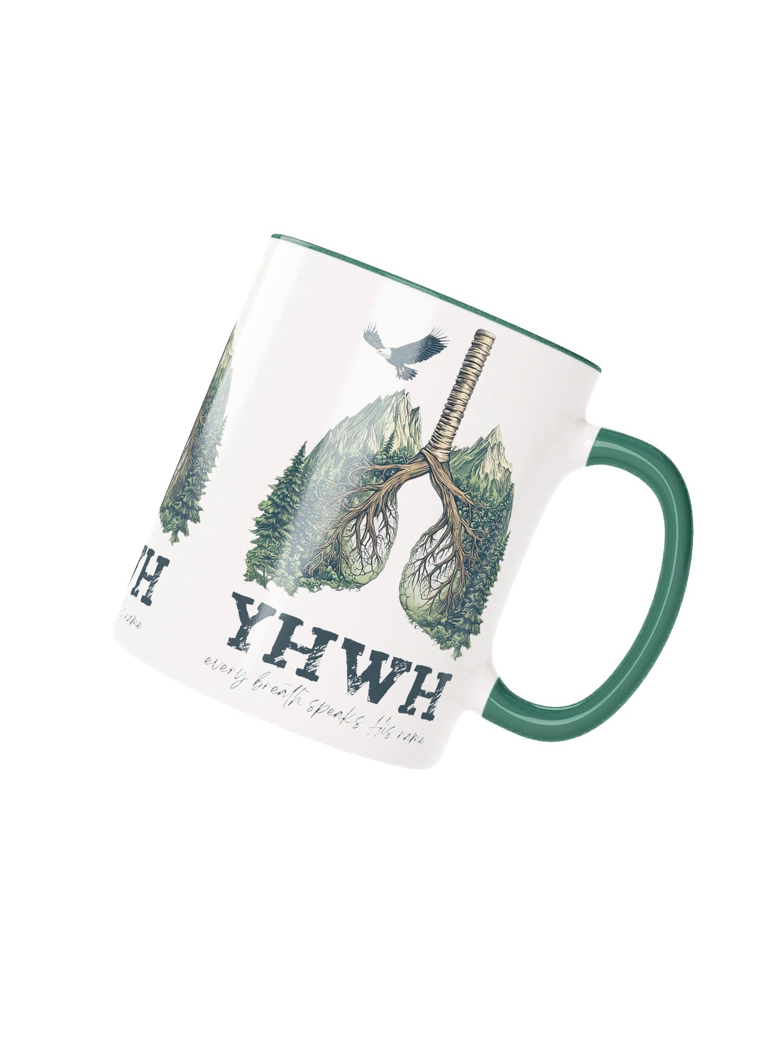 YHWH Green Mug product image (4)