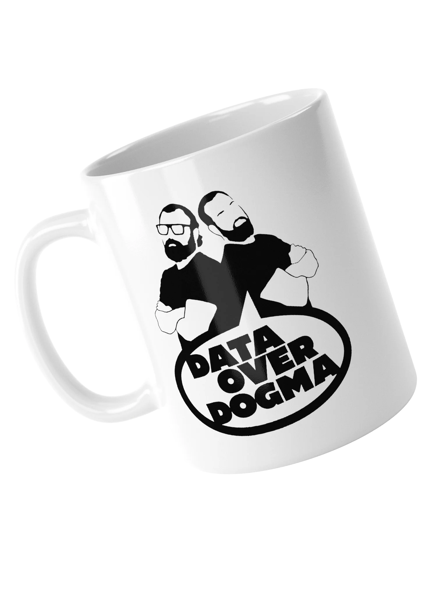 Data Over Dogma "Dans" White Mug product image (5)