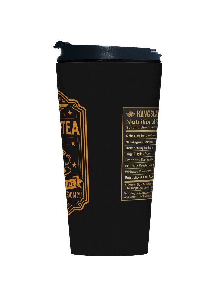 Black-Kingslayer Legion – Liber-Tea Travel Mug product image (2)