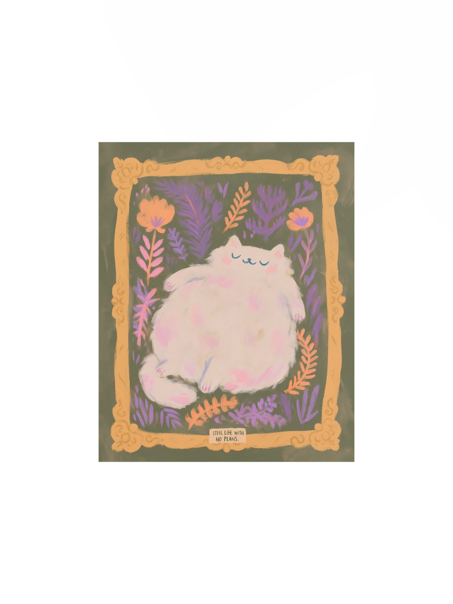 Still Life With No Plans Cat Poster product image (5)