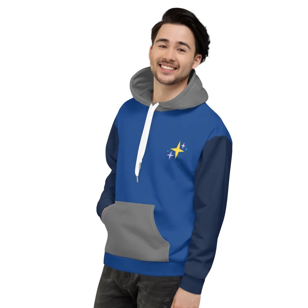 stardust colorway hoodie (blue & grey ver.) product image (7)