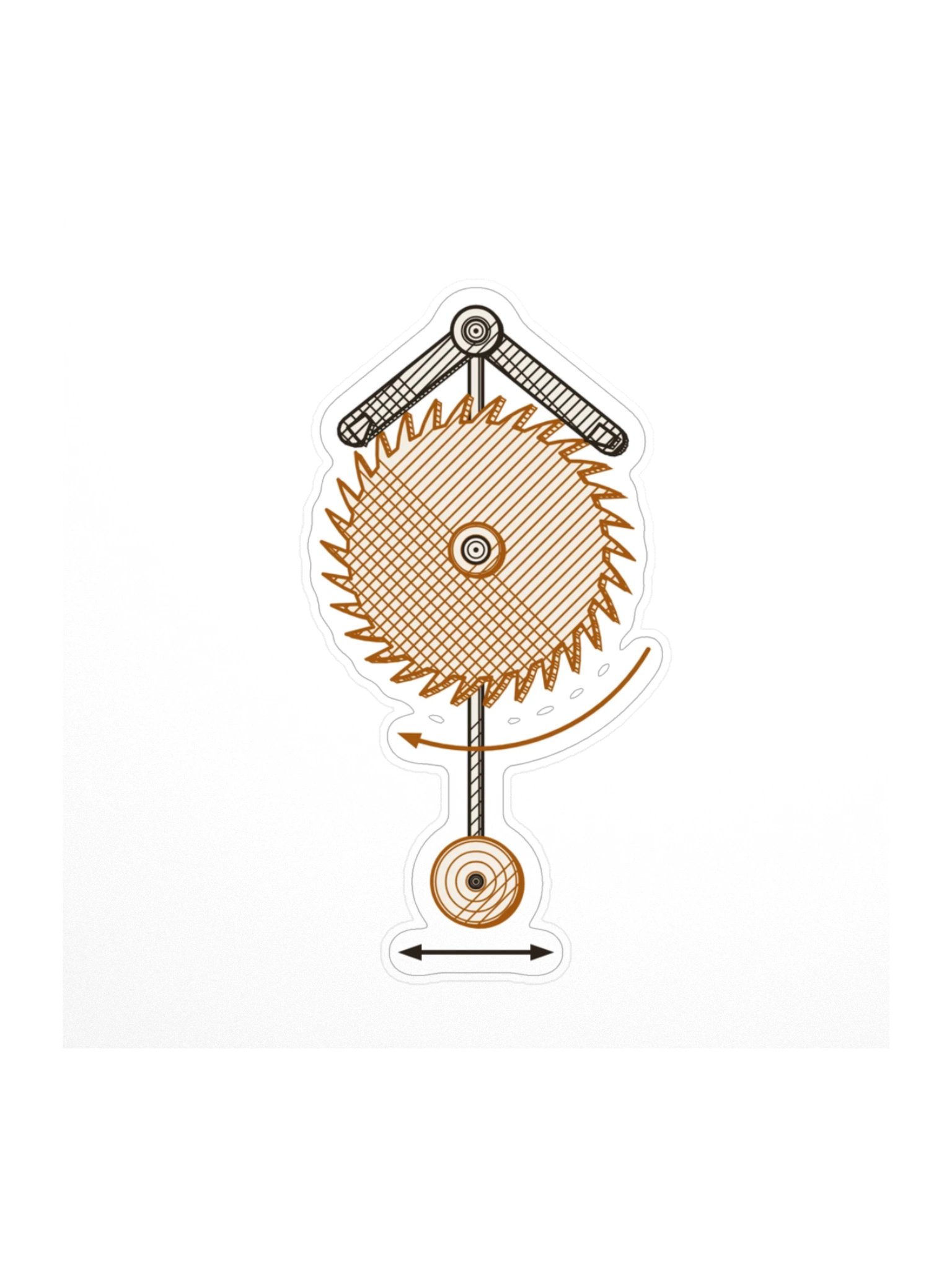 Escapement sticker · MOTION 11 product image (1)