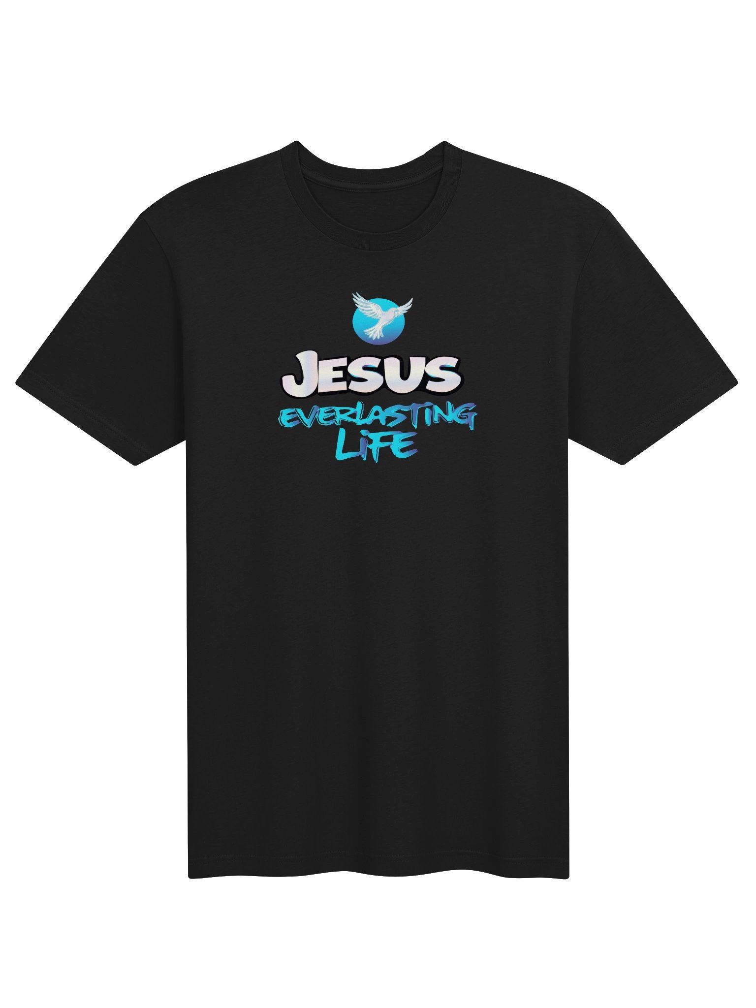 Jesus Everlasting Life Faith T-shirt product image (3)