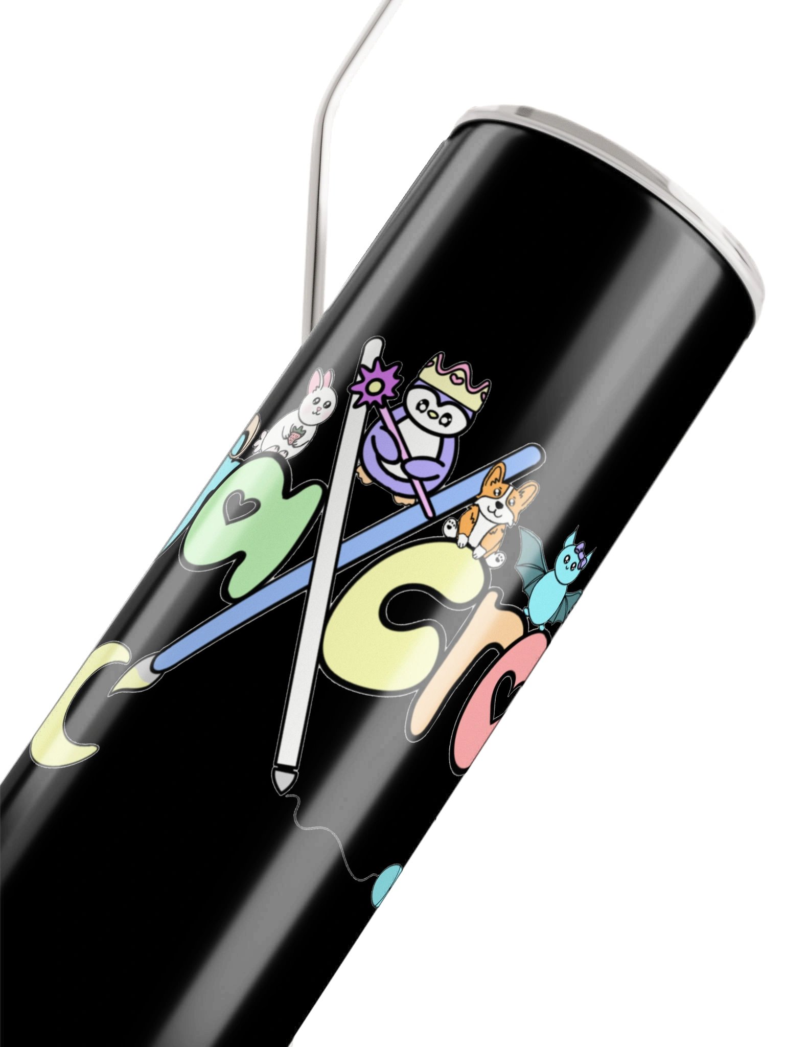 Tumbler with Zeyta Cross Logo and Friends product image (4)