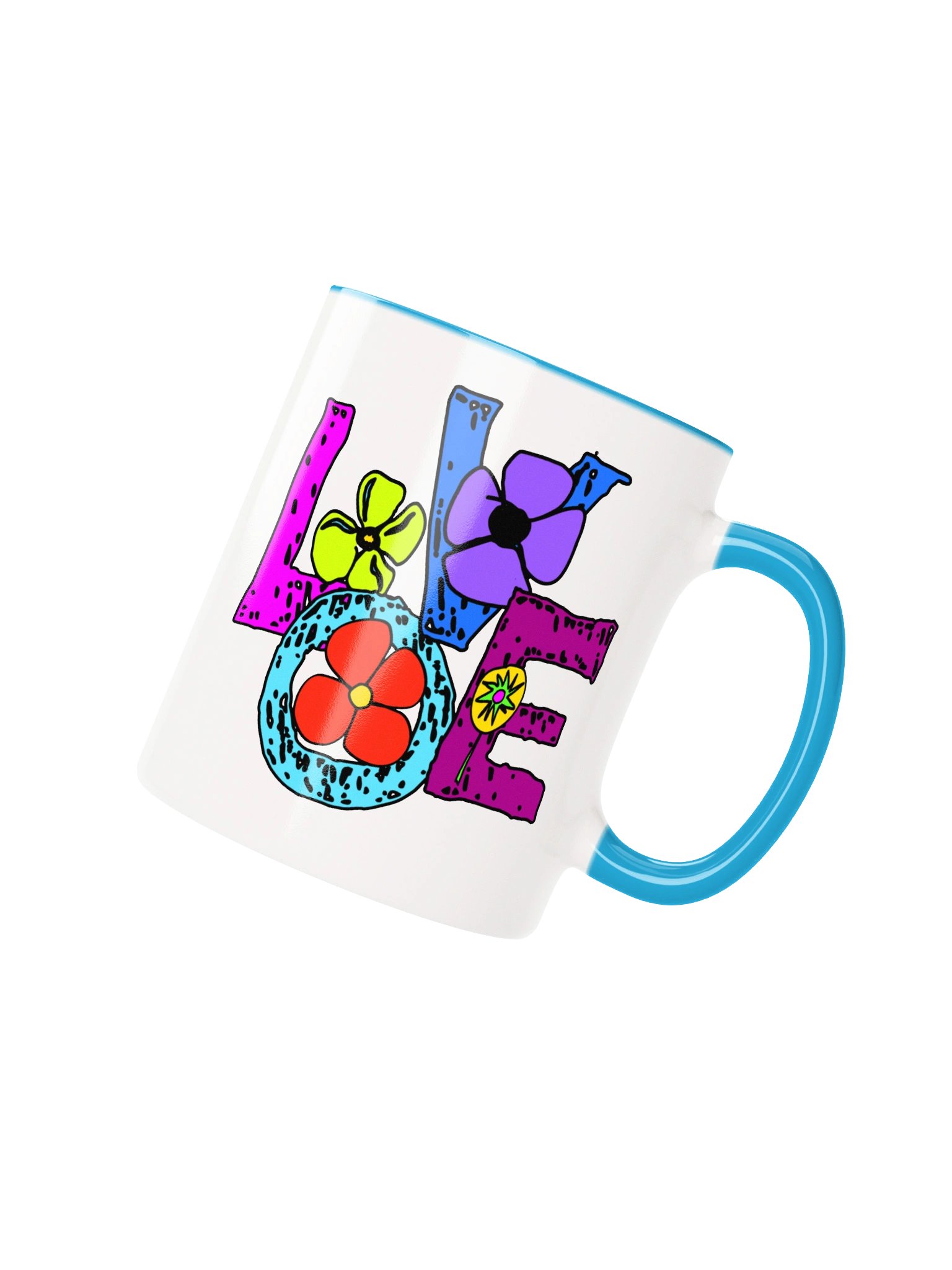 LOVE – Bold Floral Coffee Mug | 11 oz & 15 oz product image (32)