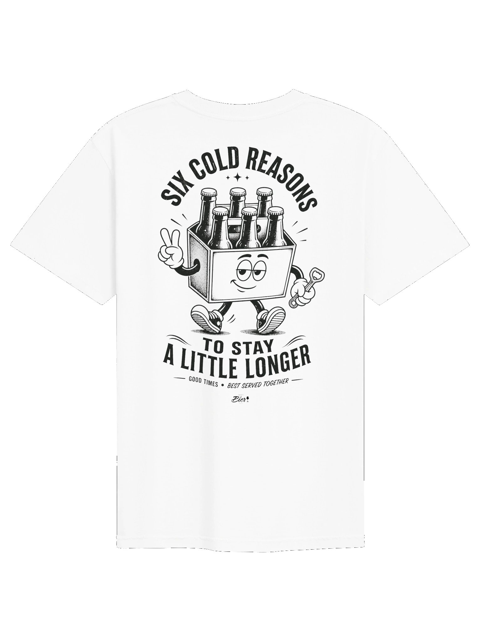 Six cold reasons Herren Premium Craftbeer T-Shirt product image (55)