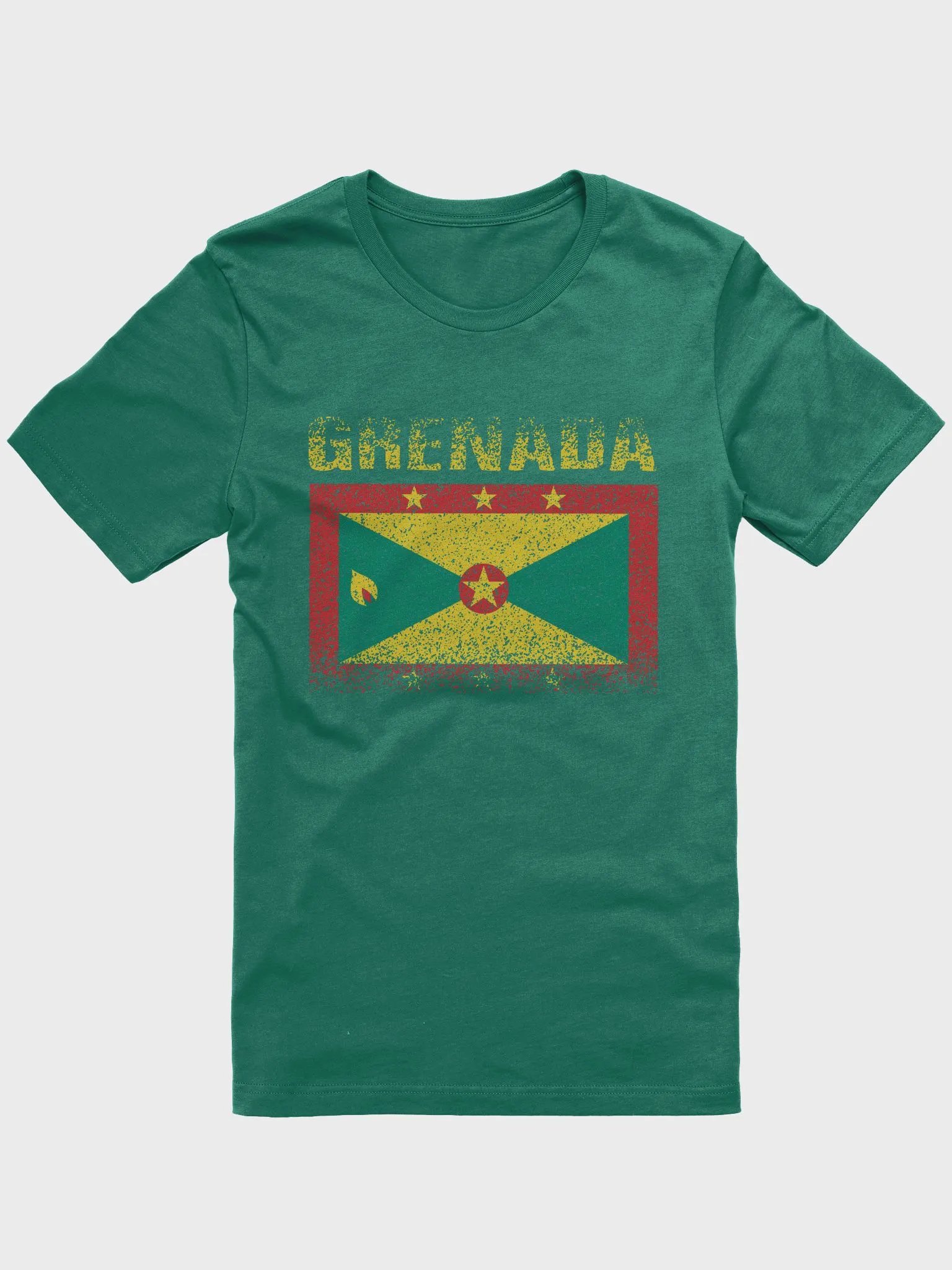 Grenada Flag Inspired Supersoft T-Shirt by CultuRep product image (2)