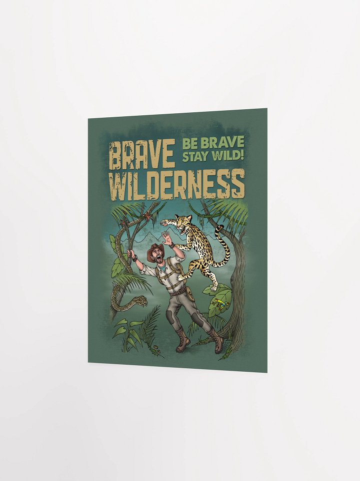 Brave Wilderness Jungle Poster product image (2)
