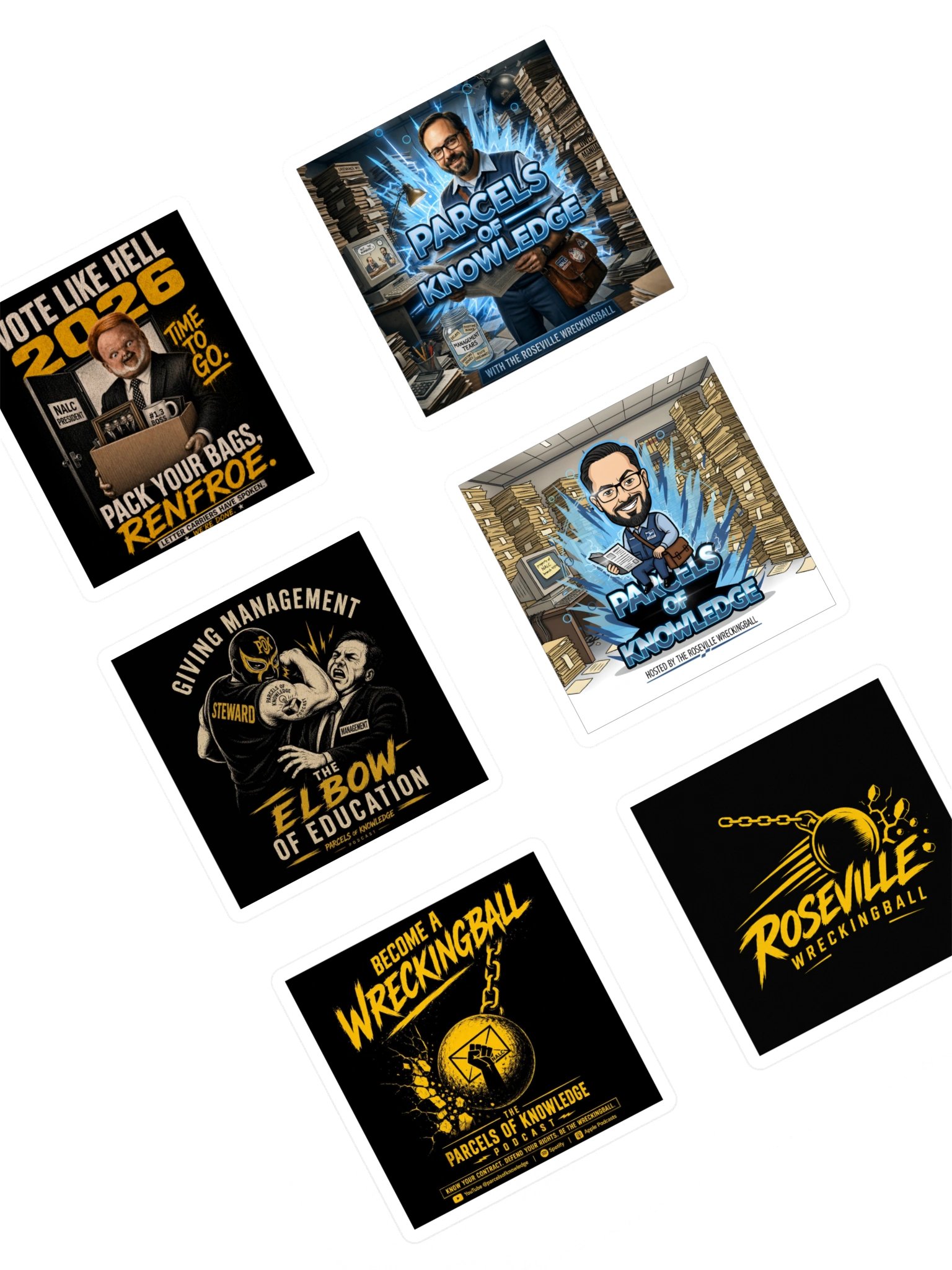 Convention Stickers product image (1)