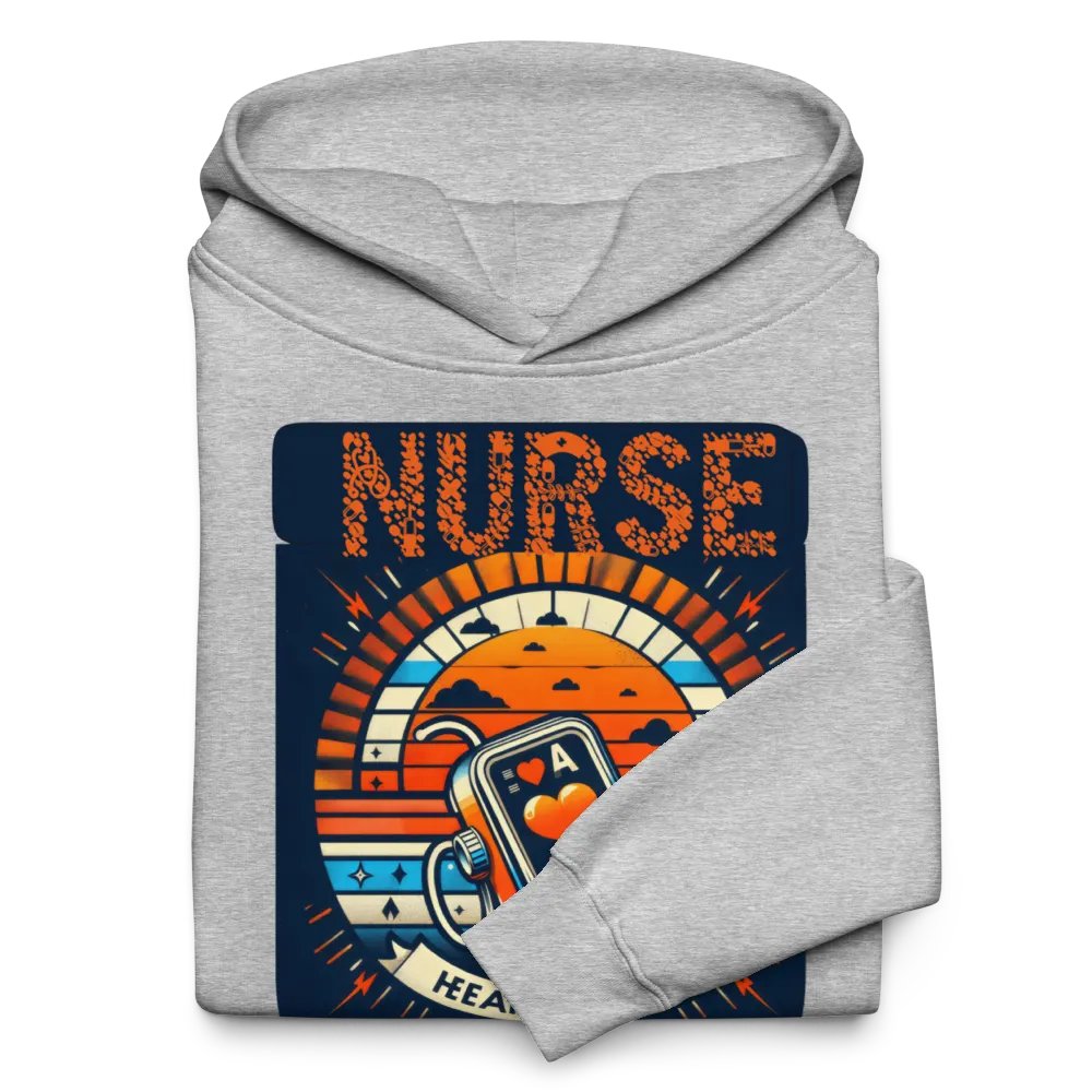 Heart Saver Nurse Graphic Hoodie product image (20)