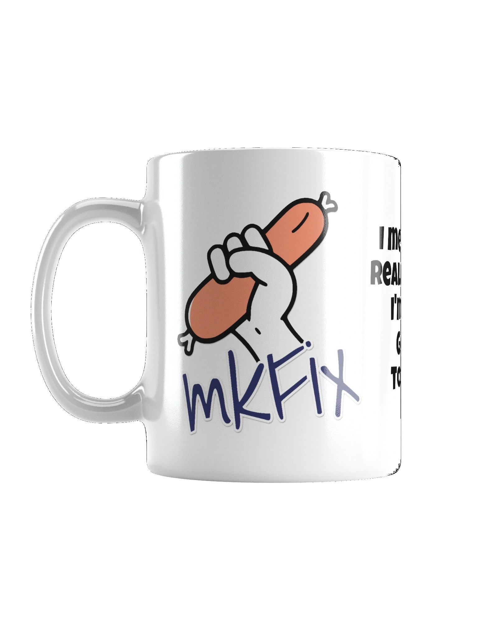 mkFix Mug (Double Banger) - White product image (1)