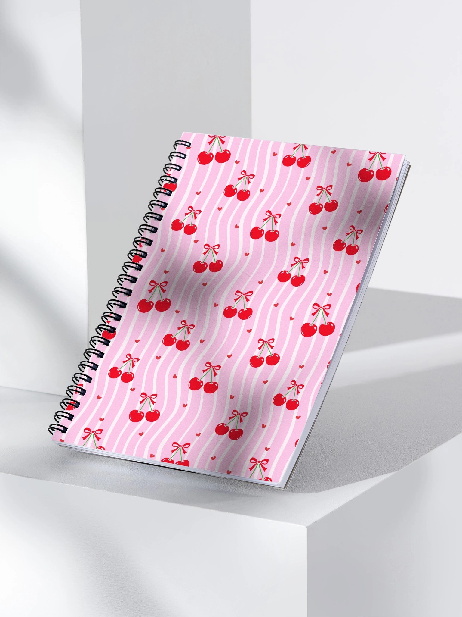 Cherry Blossom Dreams Spiral Dotted Journal/Notebook. product image (3)
