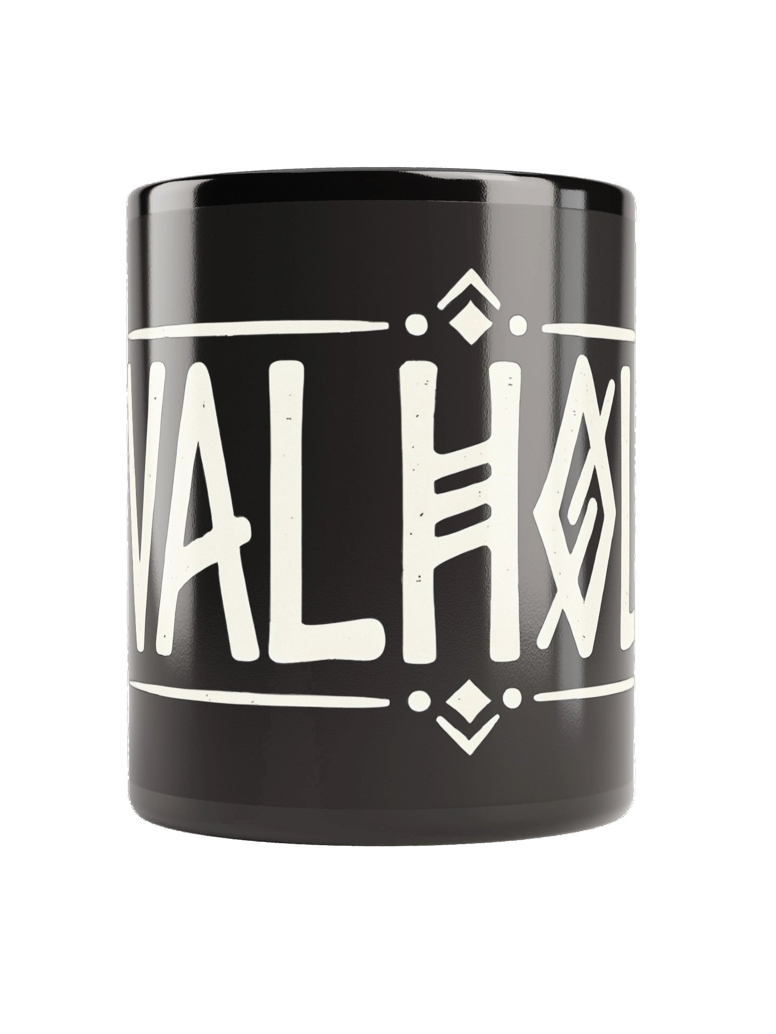 Viking Hardstyle | Valhöll #2 | Schwarze Glanztasse product image (2)