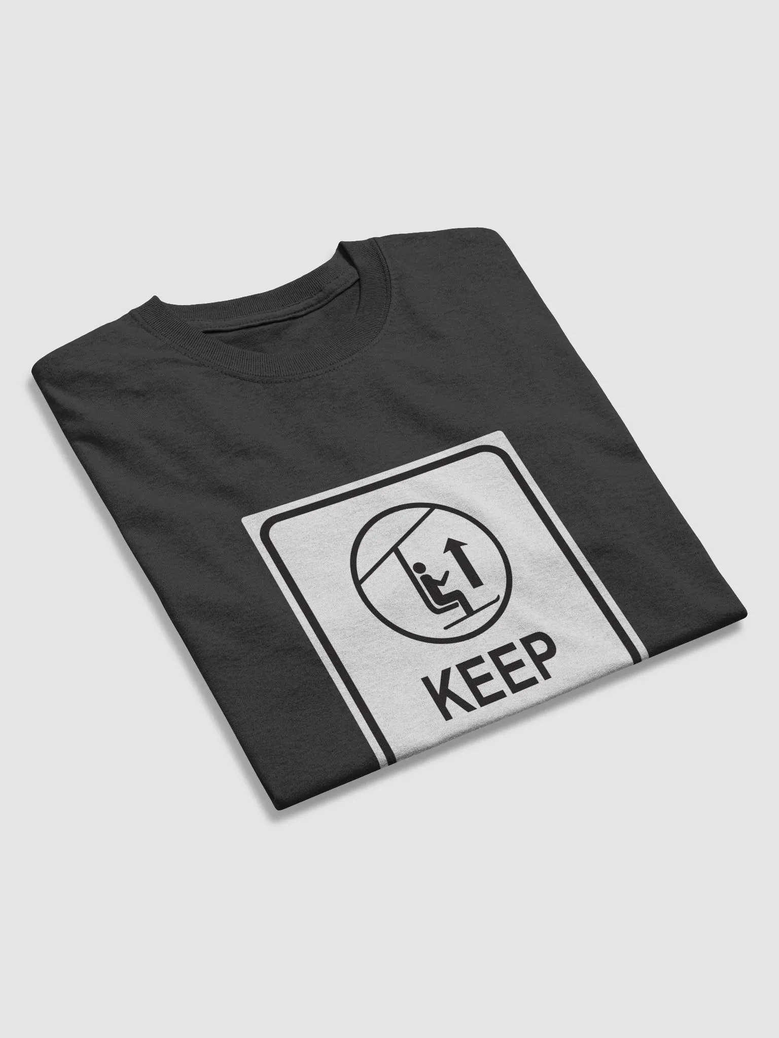 keep tips up (white) - Gildan Heavyweight Tee [Unisex Sizing] product image (14)
