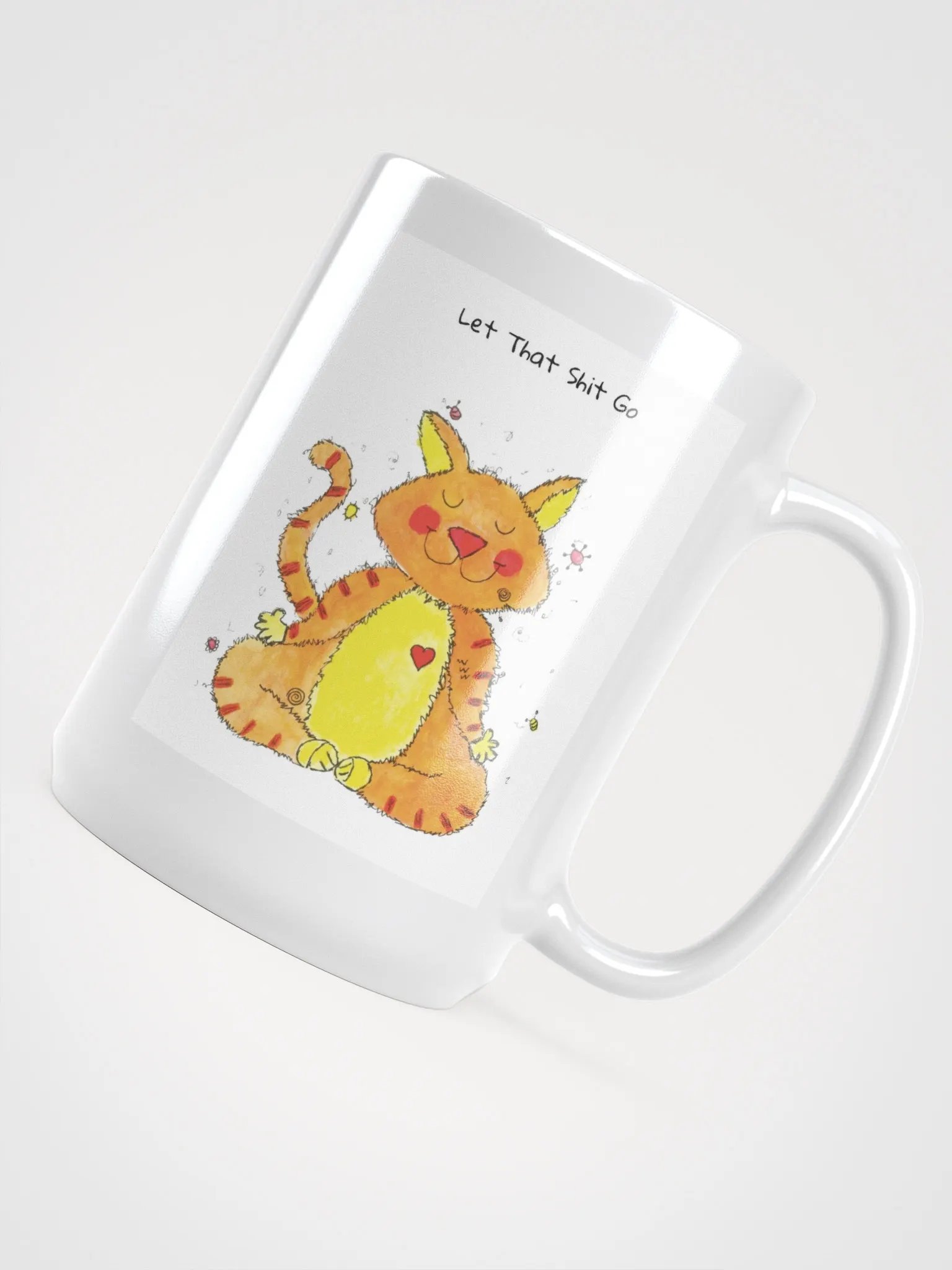 Ging Ging Meditating Cat Cup product image (4)
