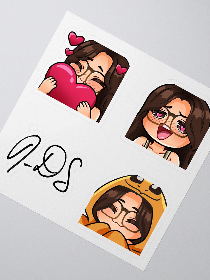 Jane Emote Sticker Sheet product image (2)