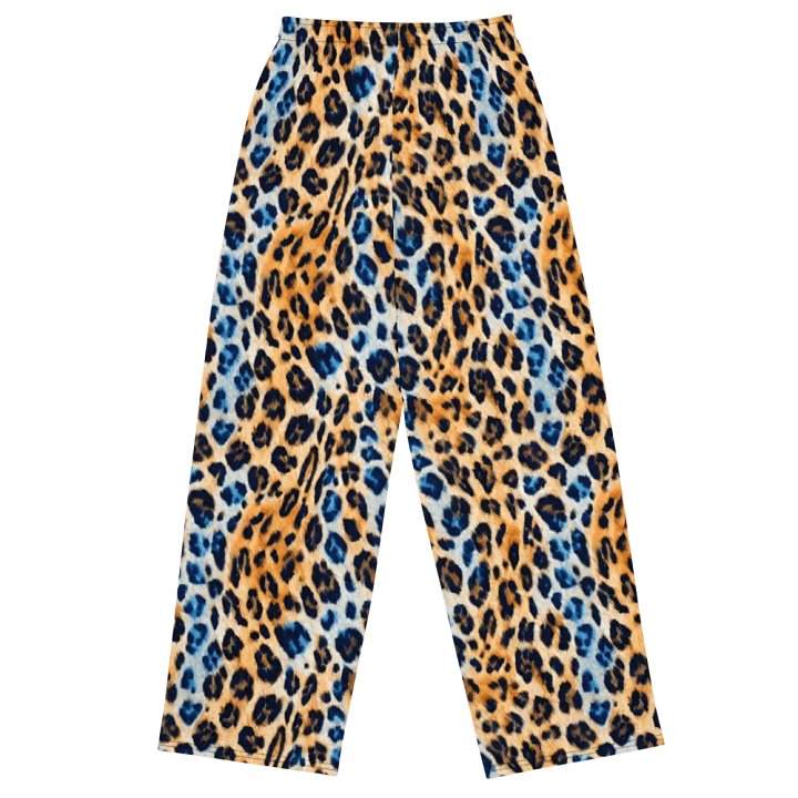 Blue Brown Leopard Pants product image (2)