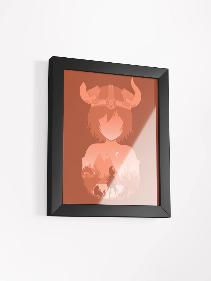 Nunu Minimal Splash Art Framed Poster product image (2)