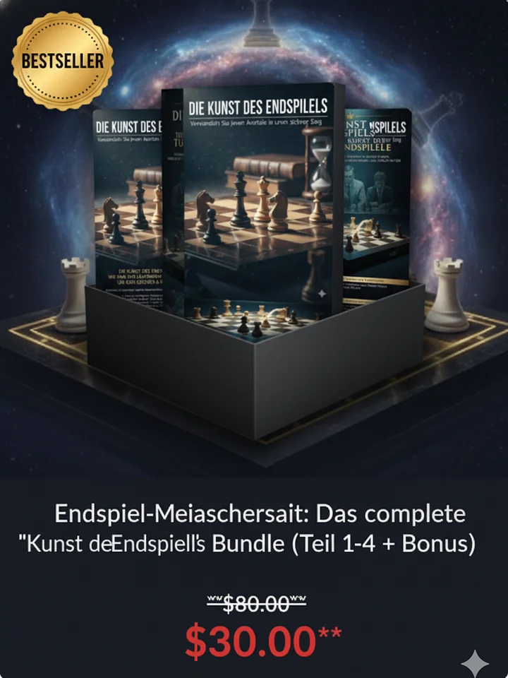 Endspiel-Meisterschaft: Das komplette 'Kunst des Endspiels' Bundle (Teil 1-4 + Bonus) product image (1)