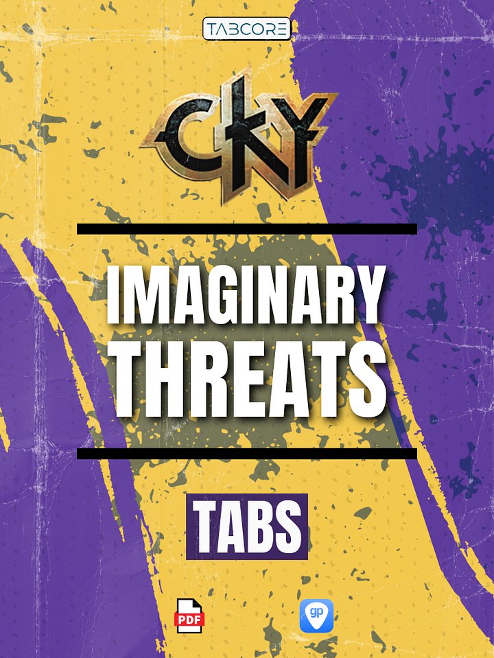 CKY - Imaginary Threats - Guitar Tabs product image (1)