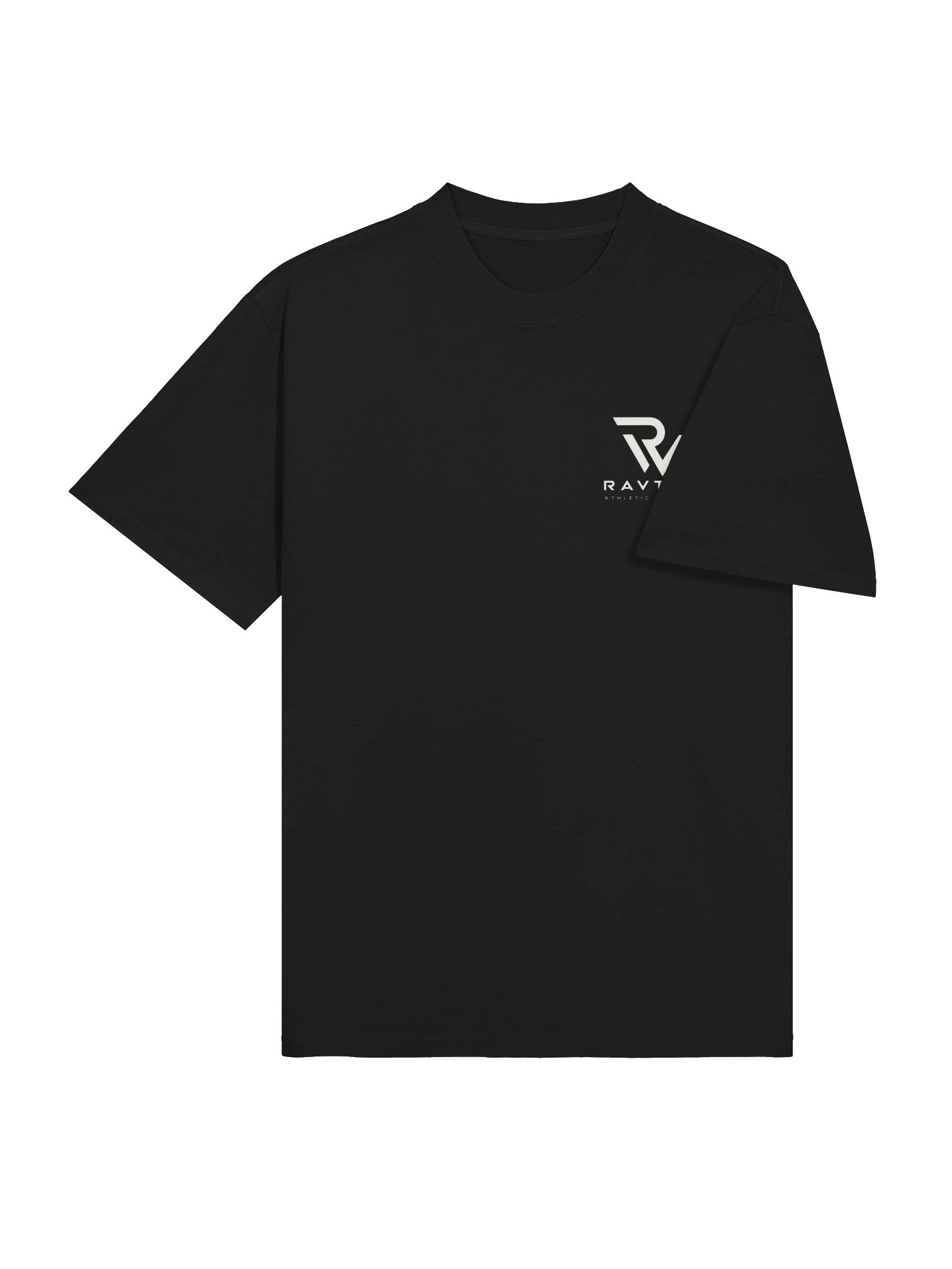 RAVTYN Essential Oversized Tee — Faded Black product image (7)