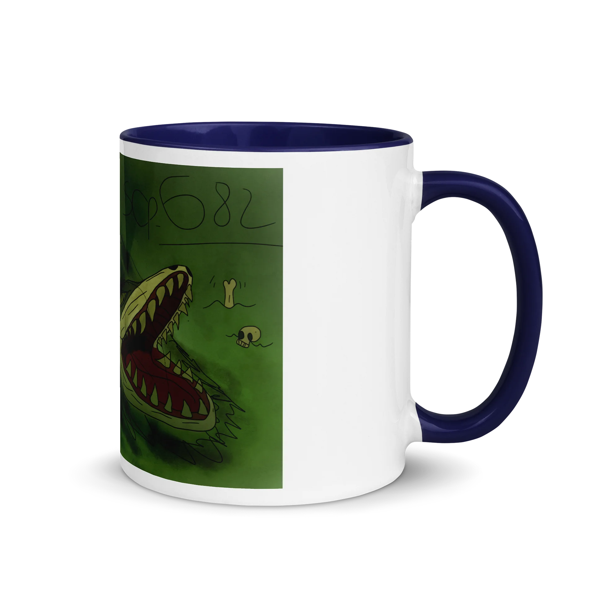 SCP-682 Reptile Creature Ceramic Mug product image (1)