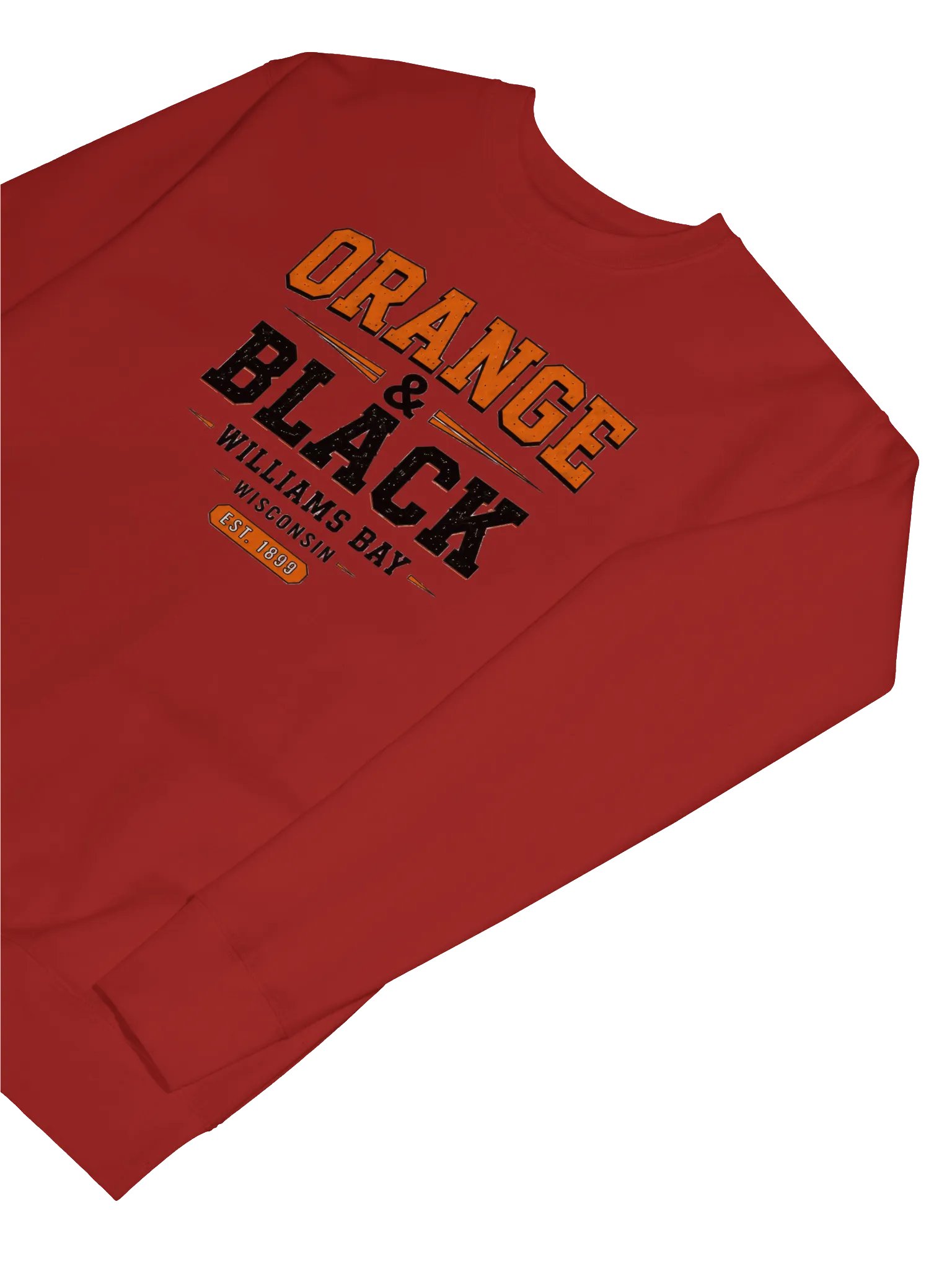 Orange & Black Crewneck product image (22)